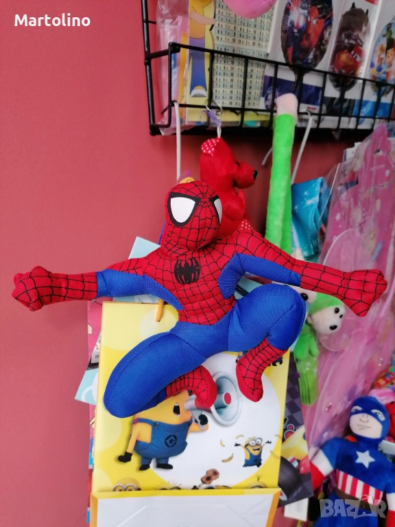 Нова плюшена играчка Спайдърмен, снимка 1
