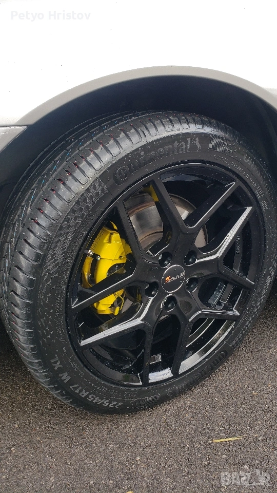 Джанти с гуми Continental Avus Racing AC-519 R17 5X110 7J ET35 65.1, снимка 1