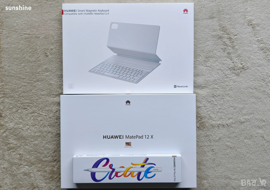 НОВ Huawei MatePad 12 X 2025 PaperMatte 12/256GB+Keyboard+M-Pencil-Pro, снимка 1