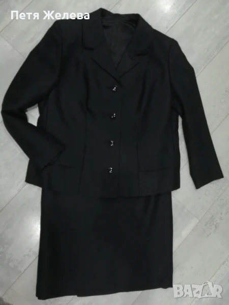 Дамски елегантен костюм -L (немски), снимка 1