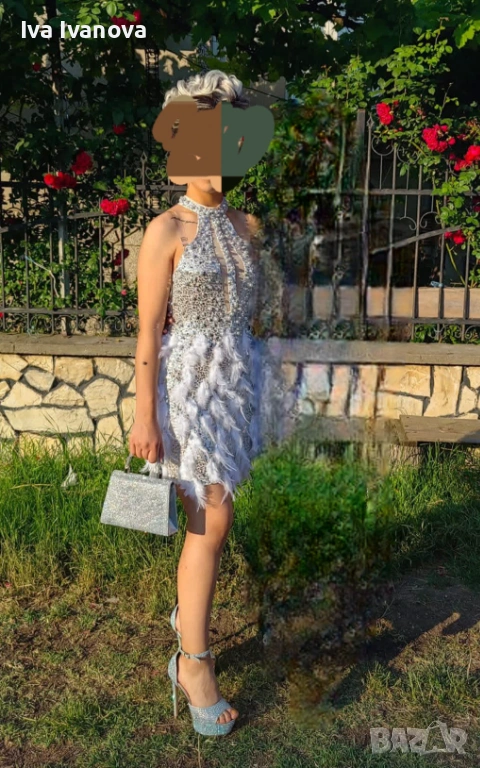 Продавам рокля Носена е само веднъж за няколко часа Рр С, снимка 1