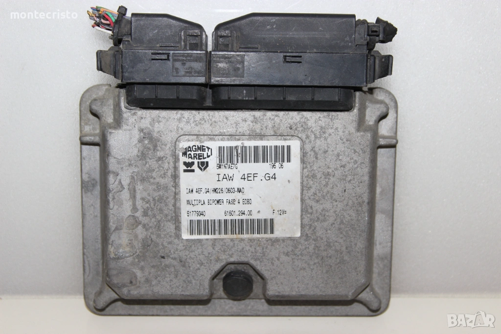 Моторен компютър Fiat Multipla (2001-2010г.) IAW4EFG4 / 51779340 / 6160129400 / IAW 4EF.G4, снимка 1