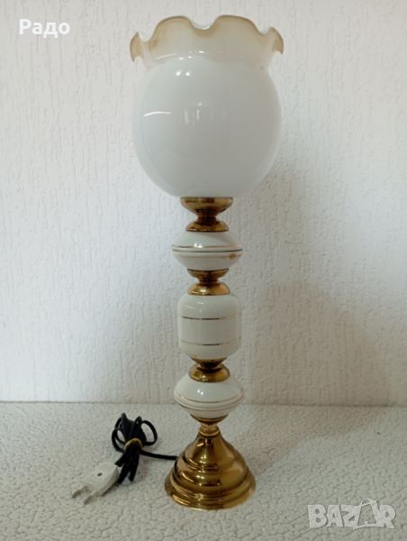 Красива порцеланова лампа, снимка 1