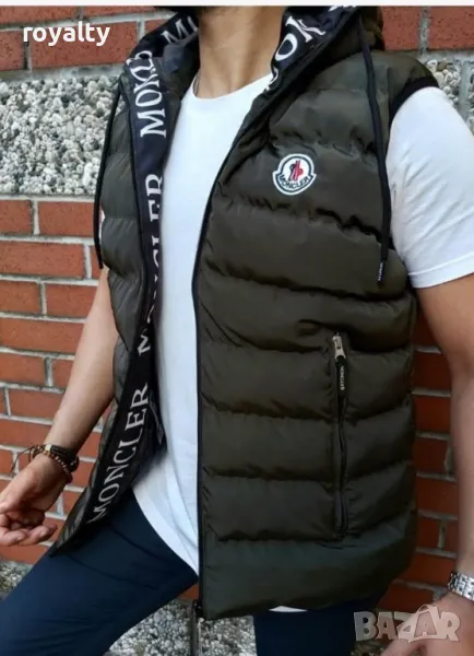 Moncler мъжки елеци Два цвята , снимка 1