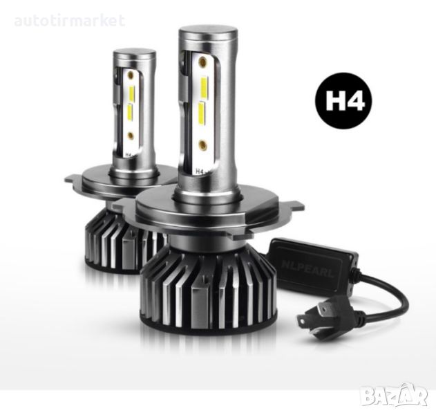 LED СИСТЕМА H4 CANBUS 12-24V, снимка 1