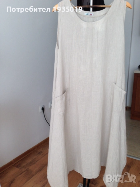 дамска рокля  ленена!, снимка 1