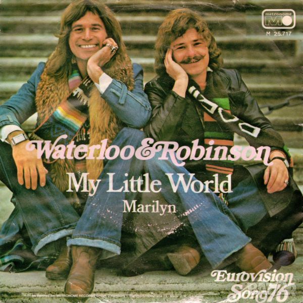 Грамофонни плочи Waterloo & Robinson – My Little World 7" сингъл, снимка 1