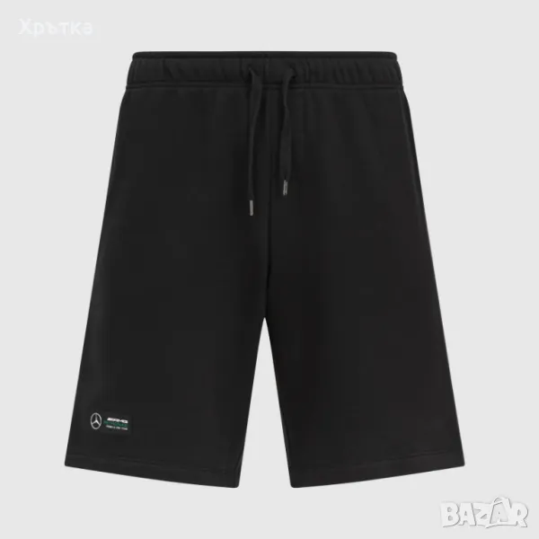 Mercedes AMG Sweat Shorts - Оригинални мъжки къси шорти размер S-M, снимка 1