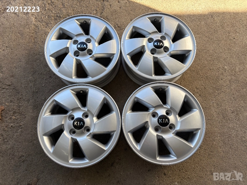 4 броя алуминиеви джанти за Kia Picanto I,15, снимка 1