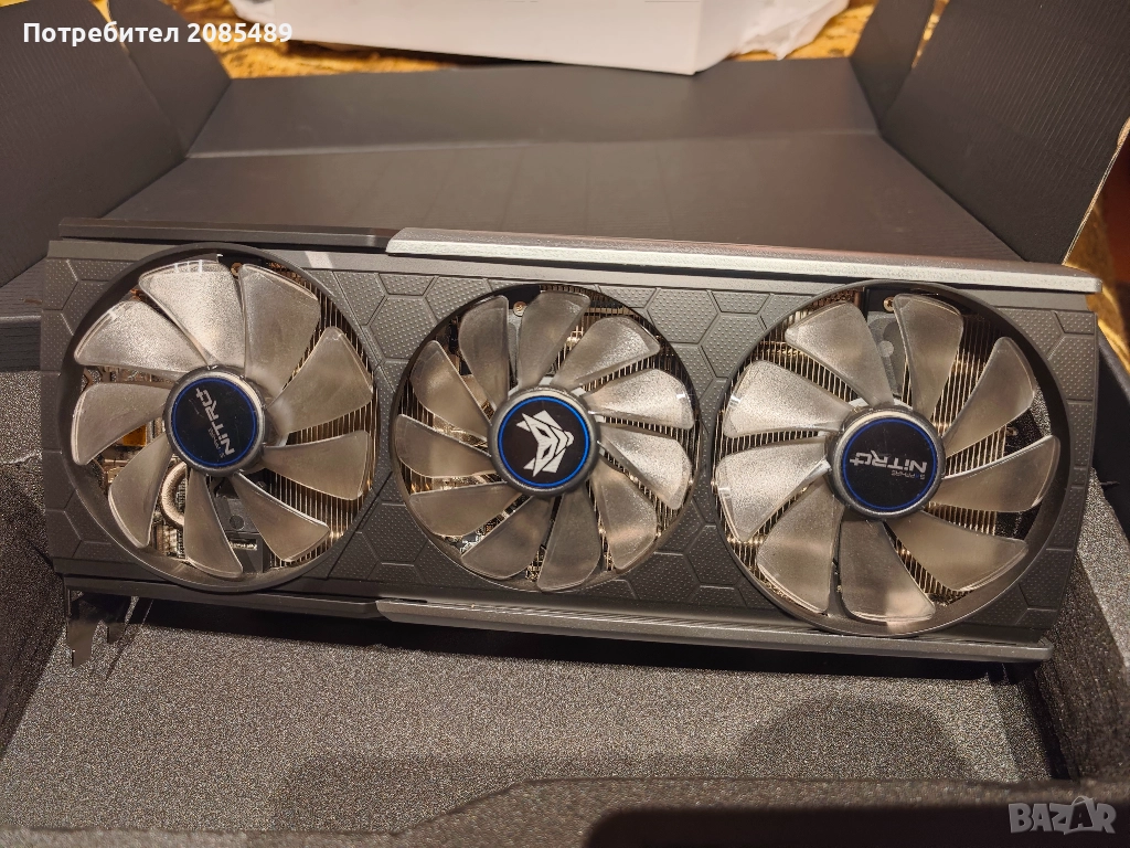 Видео карта Sapphire Nitro+ RX5700XT BE 8GB GDDR6 RGB fans, снимка 1