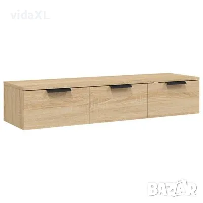 vidaXL Стенен шкаф, дъб сонома, 102x30x20см, инженерно дърво(SKU:811406), снимка 1