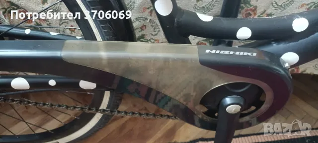 Градски дамски велосипед Nishiki , снимка 5 - Велосипеди - 50225705