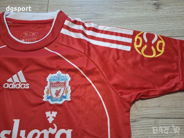 Детски екип на Стиван Джерард Ливърпул ретро модел 2006-2007 !!!, снимка 3 - Футбол - 49356278