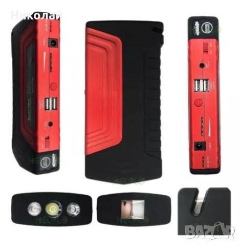 Авариен комплект – Jumpstarter TM15 PUMP + компресор, снимка 7 - Аксесоари и консумативи - 53268855