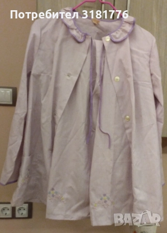 Дамска пижама с бродерия