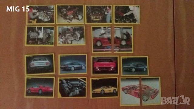 82 стикера Панини с Ферари от 1997 г. , снимка 2 - Колекции - 45529992