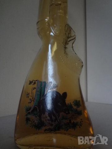 Сувенирна италианска бутилка с формата на пушка, снимка 4 - Антикварни и старинни предмети - 54116208