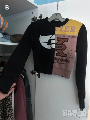 Блуза с дълъг ръкав Diesel, снимка 1