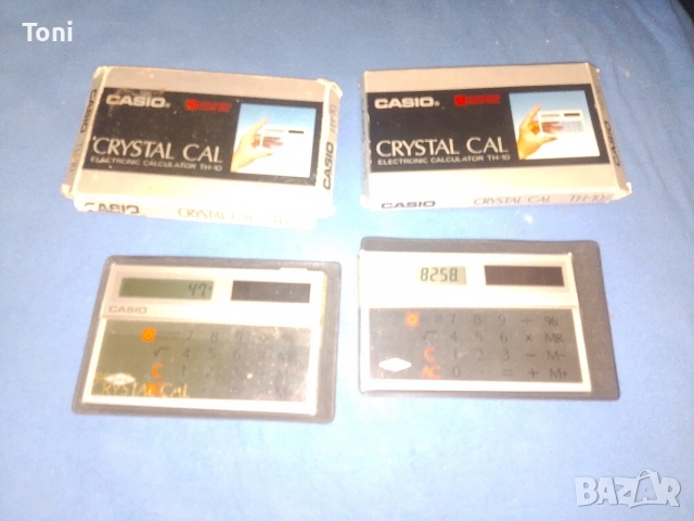 CASIO TH-10 чисто нов 2 броя никога не използвани само за колекция 