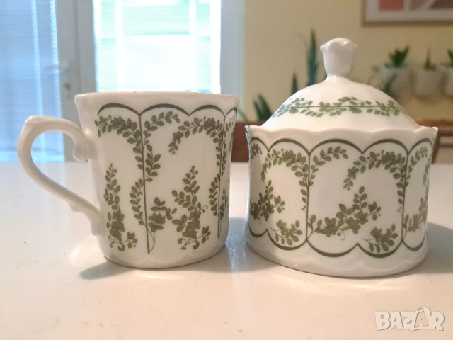 Ретро немски захарница и чашка, снимка 2 - Други - 50835053