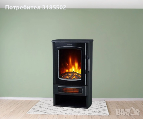 Електрическа камина, 2000W, снимка 6 - Отоплителни печки - 51514461