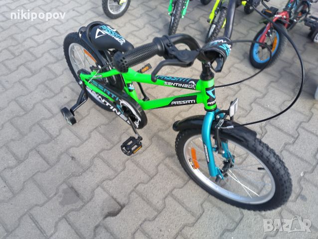 PASSATI Алуминиев велосипед 18" SENTINEL зелен, снимка 8 - Велосипеди - 45489871