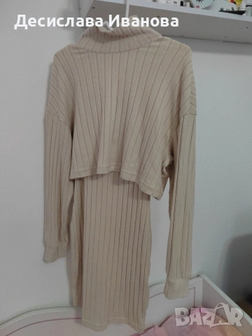 рокля с топ, снимка 2 - Рокли - 53585940