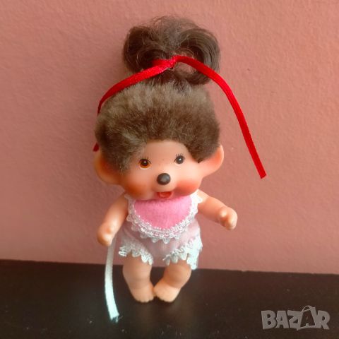 Кукла Monchhichi 1987 8 см, снимка 2 - Колекции - 46137384