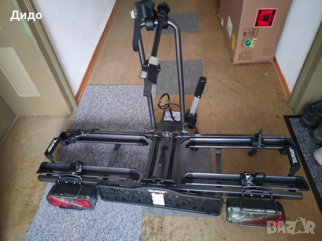 Стойка за велосипеди за теглич, снимка 8 - Аксесоари за велосипеди - 53725803