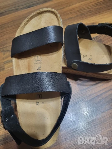 Дамски сандали естествена кожа , снимка 2 - Сандали - 51164533