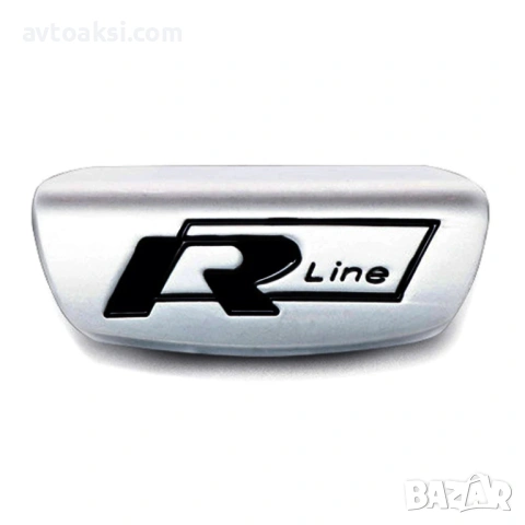 Емблема RLine за волан алуминиева два цвята, снимка 2 - Аксесоари и консумативи - 53829398