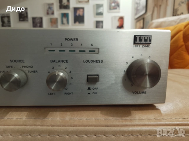 Усилвател / ITT 2440 , снимка 4 - Ресийвъри, усилватели, смесителни пултове - 54044551