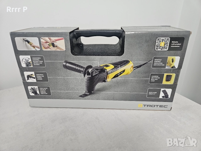 Мултифункционален инструмент TROTEC PMTS 10-230V, 300 W, 21.000 об./мин, снимка 3 - Други инструменти - 52795817