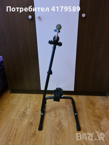 Мини велоергометър за раздвижване на краката и ръцете, снимка 3 - Фитнес уреди - 53260435