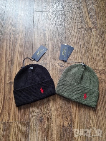 Страхотни зимни шапки POLO RALPH LAUREN HUGO BOSS THE NORTH FACE , снимка 3 - Шапки - 52827920