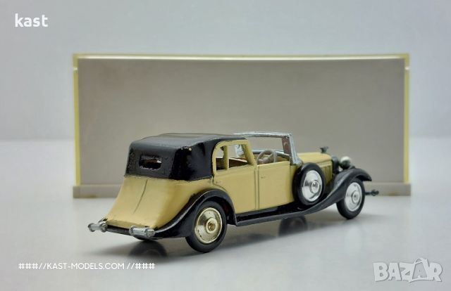 KAST-Models Умален модел на Hispano Suiza Coupe Type J12 RAMI/JMK 1/65 Made in France, снимка 4 - Колекции - 46243070