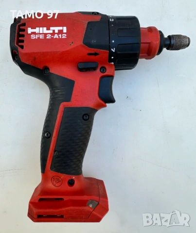 Hilti SFE 2-A12 - Акумулаторен винтоверт с приставки 12V, снимка 5 - Винтоверти - 53792244