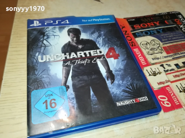 SONY PS4 GAME UNCHARTED 4 0510251820