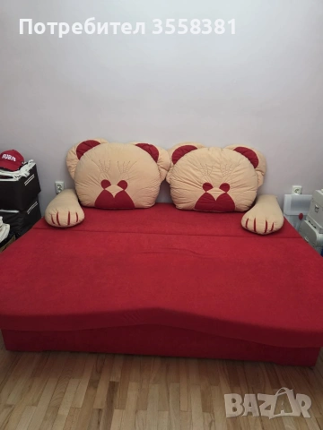 Диван с функция сън,като нов, снимка 3 - Дивани и мека мебел - 53844819