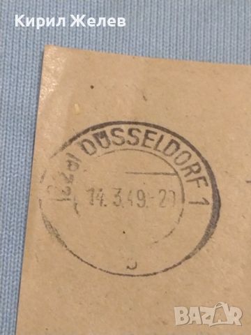 Стар пощенски плик с марки и печати 1949г. Германия за КОЛЕКЦИЯ ДЕКОРАЦИЯ 46084, снимка 5 - Филателия - 46280772