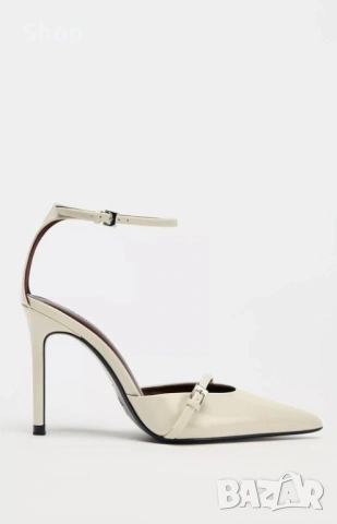 Обувки на ток на Zara , снимка 4 - Дамски обувки на ток - 53782436