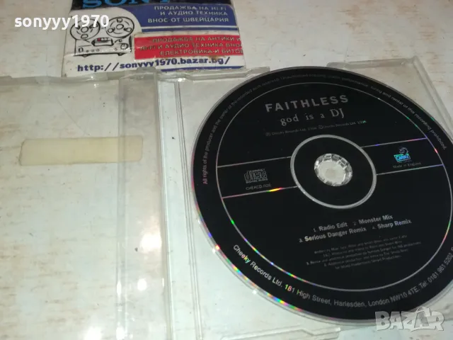 FAITHLESS CD 0502251027, снимка 3 - CD дискове - 48973868