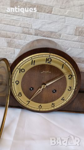 Стар каминен часовник - Dugena - Swiss Made - Антика - 1960"г., снимка 8 - Антикварни и старинни предмети - 45942688
