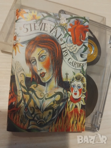 Steve Vai – Fire Garden - аудио касета музика