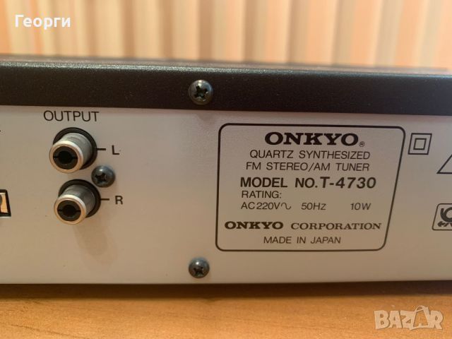 Onkyo t 4730, снимка 4 - Ресийвъри, усилватели, смесителни пултове - 45919279