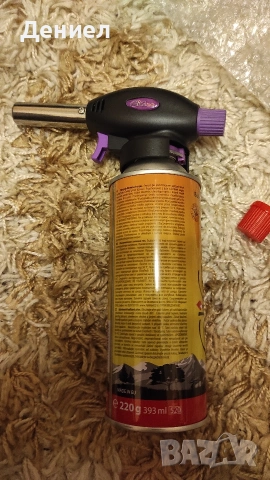 Преносима газова горелка със пезо кристал и сменяеми балони!, снимка 7 - Оборудване и аксесоари за оръжия - 53396334