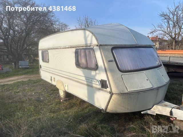 Продавам каравана за стационарно ползване