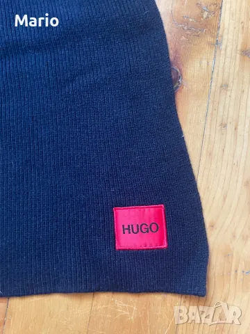 HUGO Hugo Boss вълнен шал, снимка 2 - Шалове - 49140803