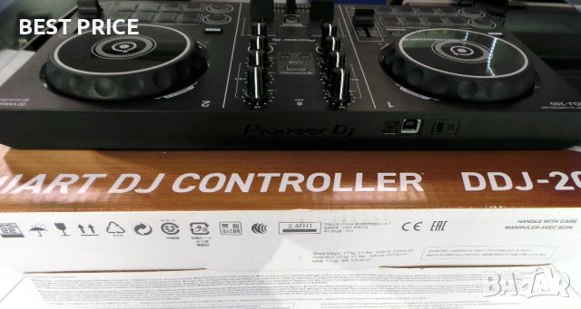 Pioneer DJ DDJ-200 DJ контолер, снимка 4 - Ресийвъри, усилватели, смесителни пултове - 46007305