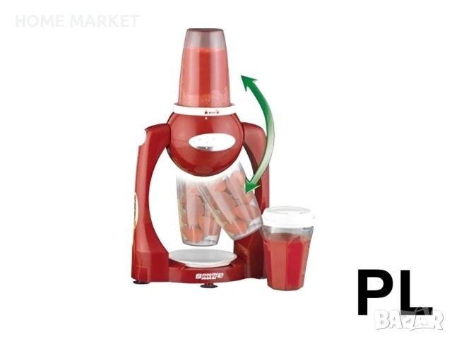 Шейк Мейкър Smoothie Maker – 300 W, 3 скорости + Pulse, Пластмасова купа Идеален за смути и напитки, снимка 6 - Блендери - 53154623